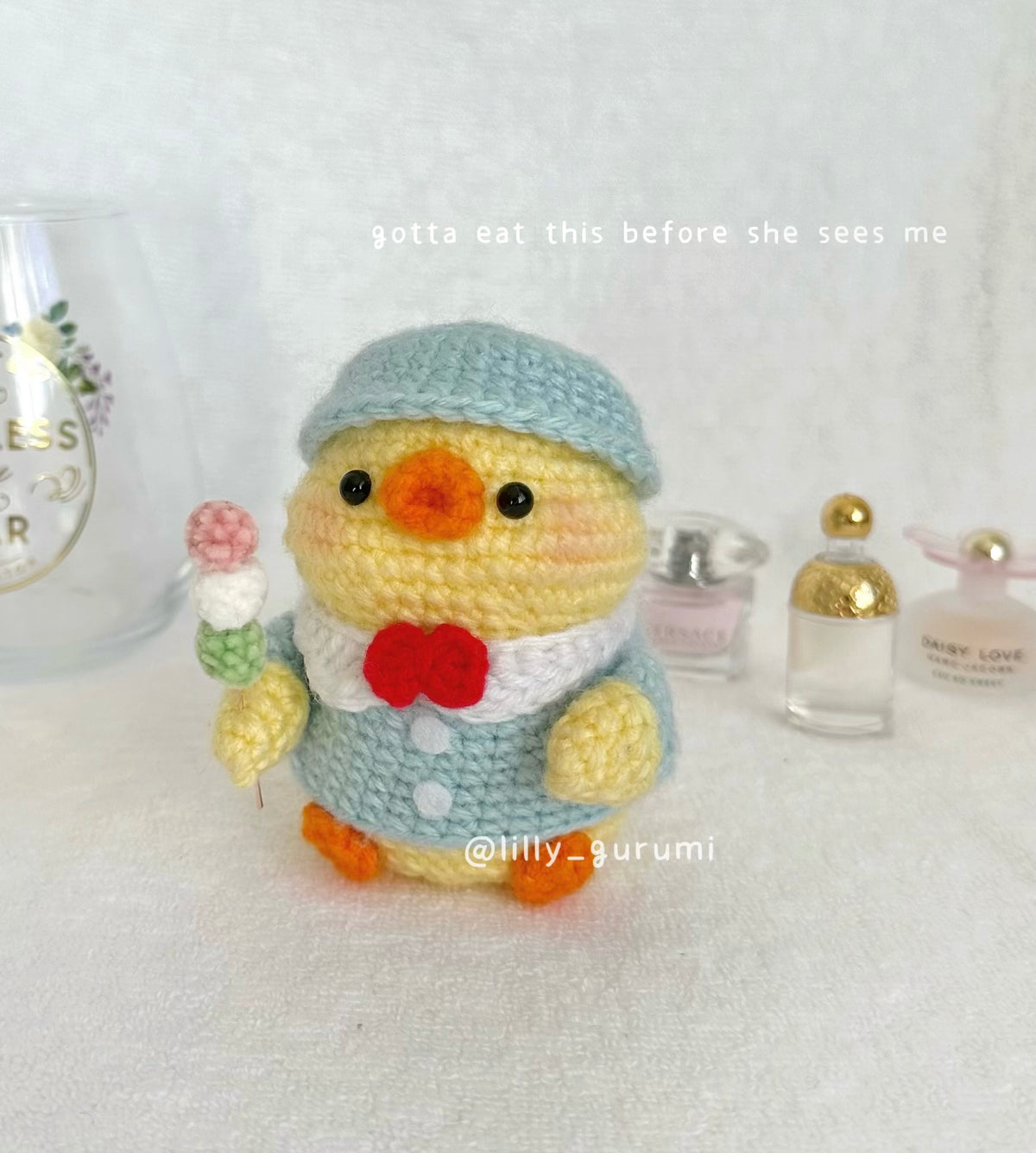Ollie the Traveler Duck Crochet Pattern PDF