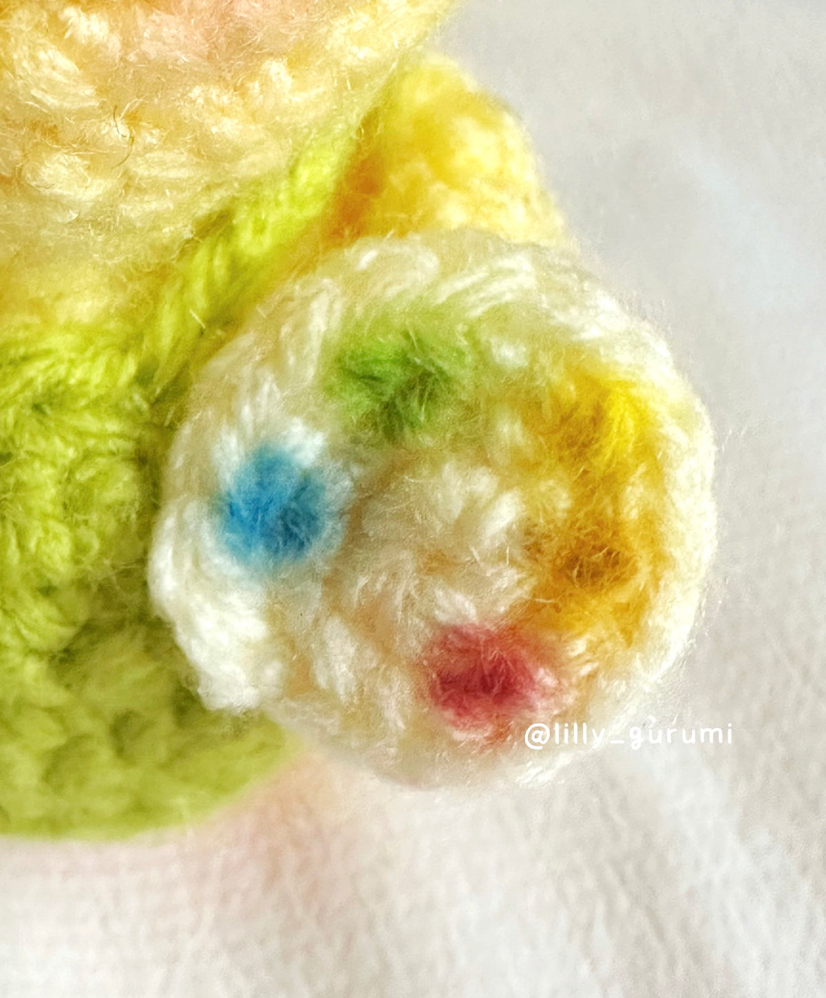 Ollie the Painter Duck Crochet Pattern PDF