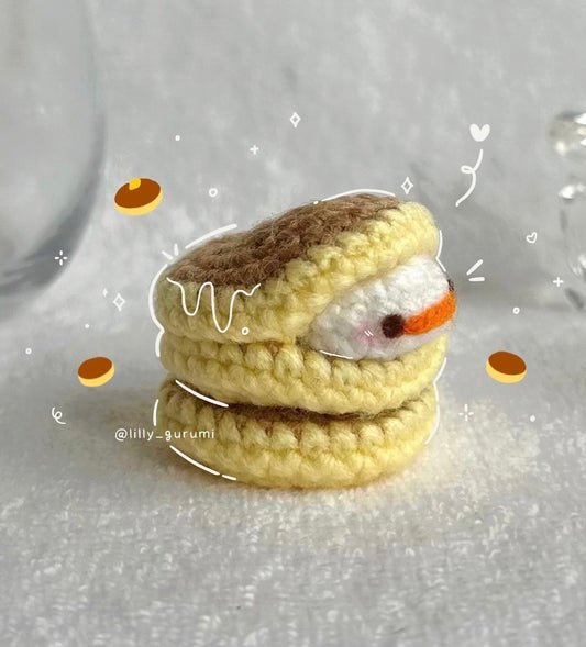 Duck in a Pancake Crochet Pattern PDF