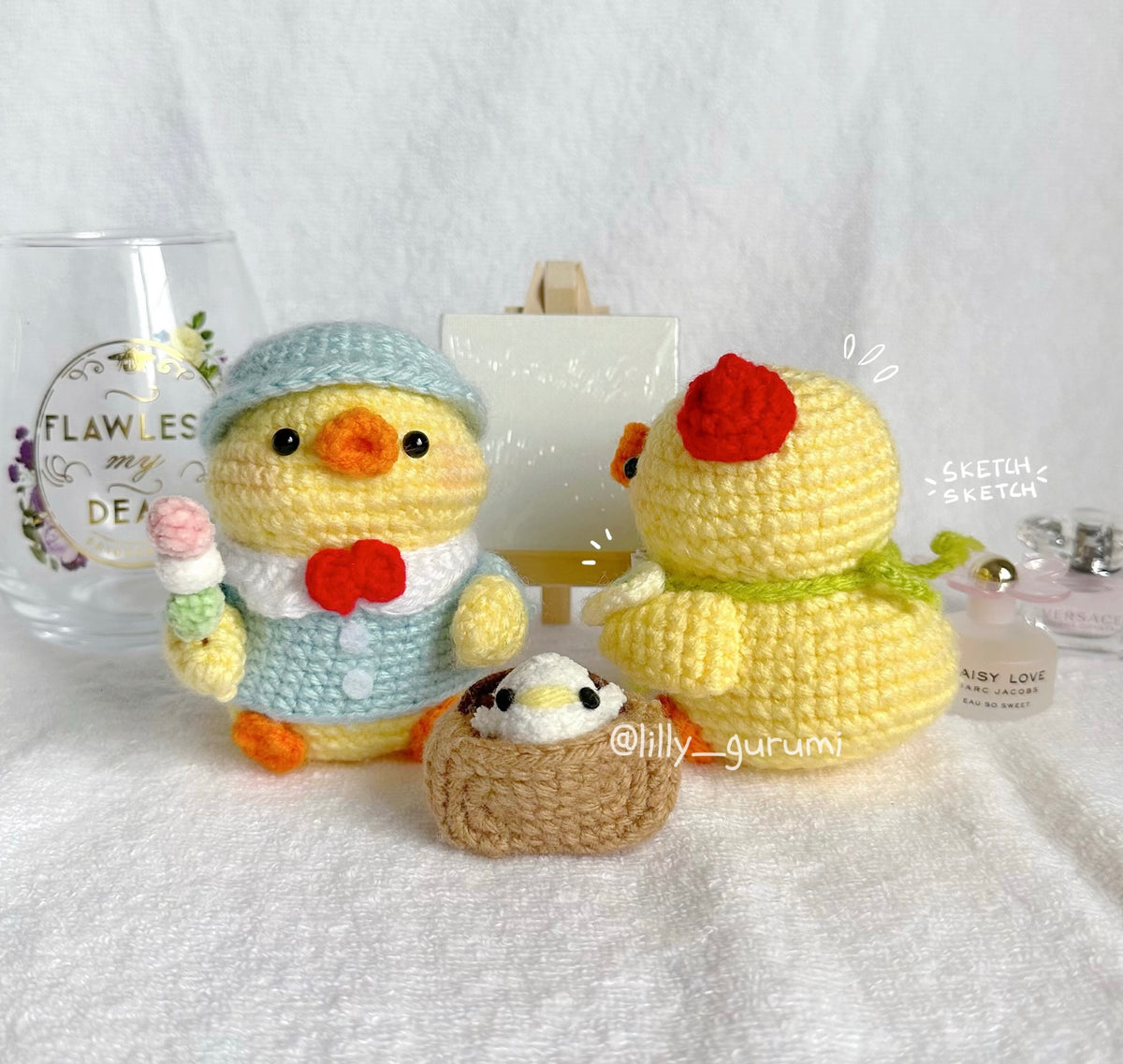 Ollie the Duck Crochet Pattern Bundle PDF