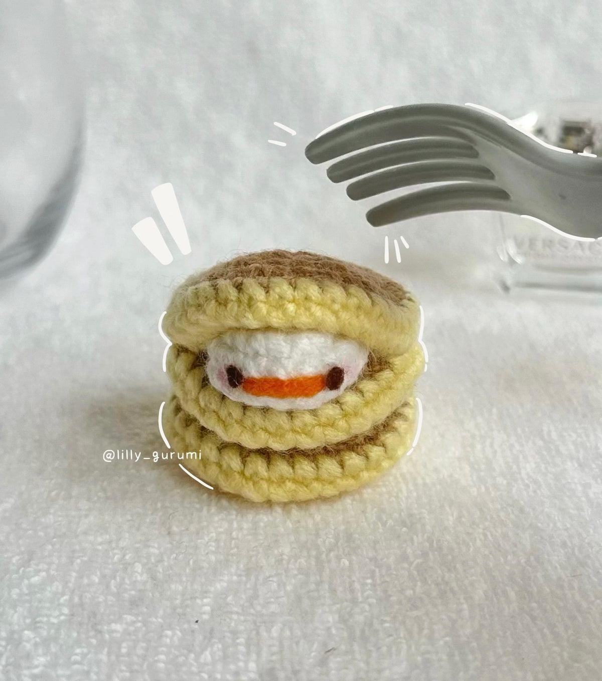 Duck in a Pancake Crochet Pattern PDF