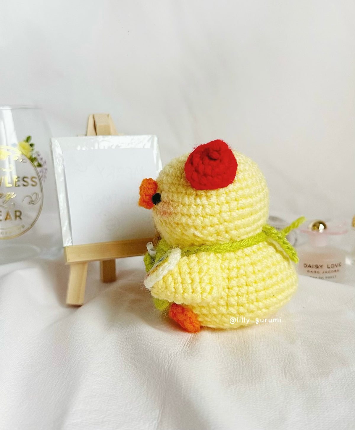 Ollie the Painter Duck Crochet Pattern PDF