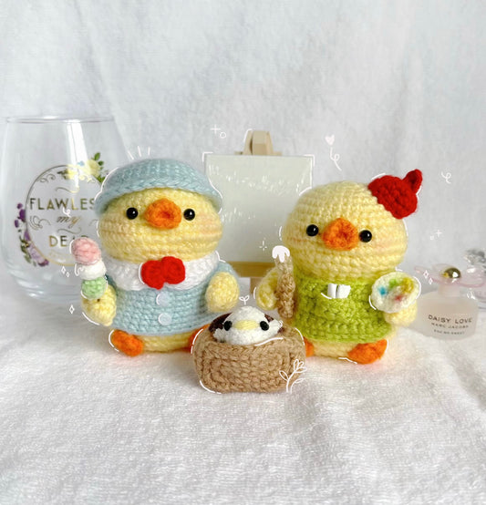 Ollie the Duck Crochet Pattern Bundle PDF